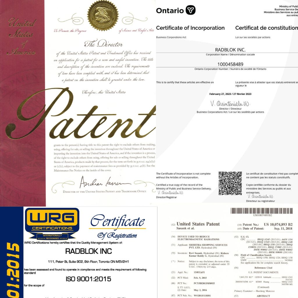 Certificates